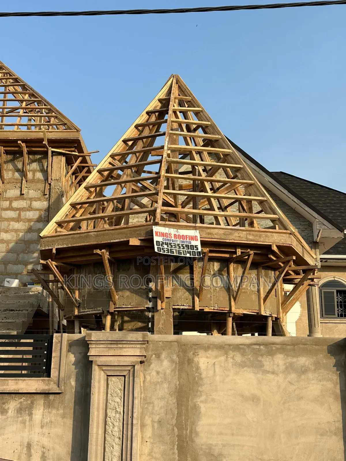 Euro Roofing Project Commencing by Kings Roofing Company Limited