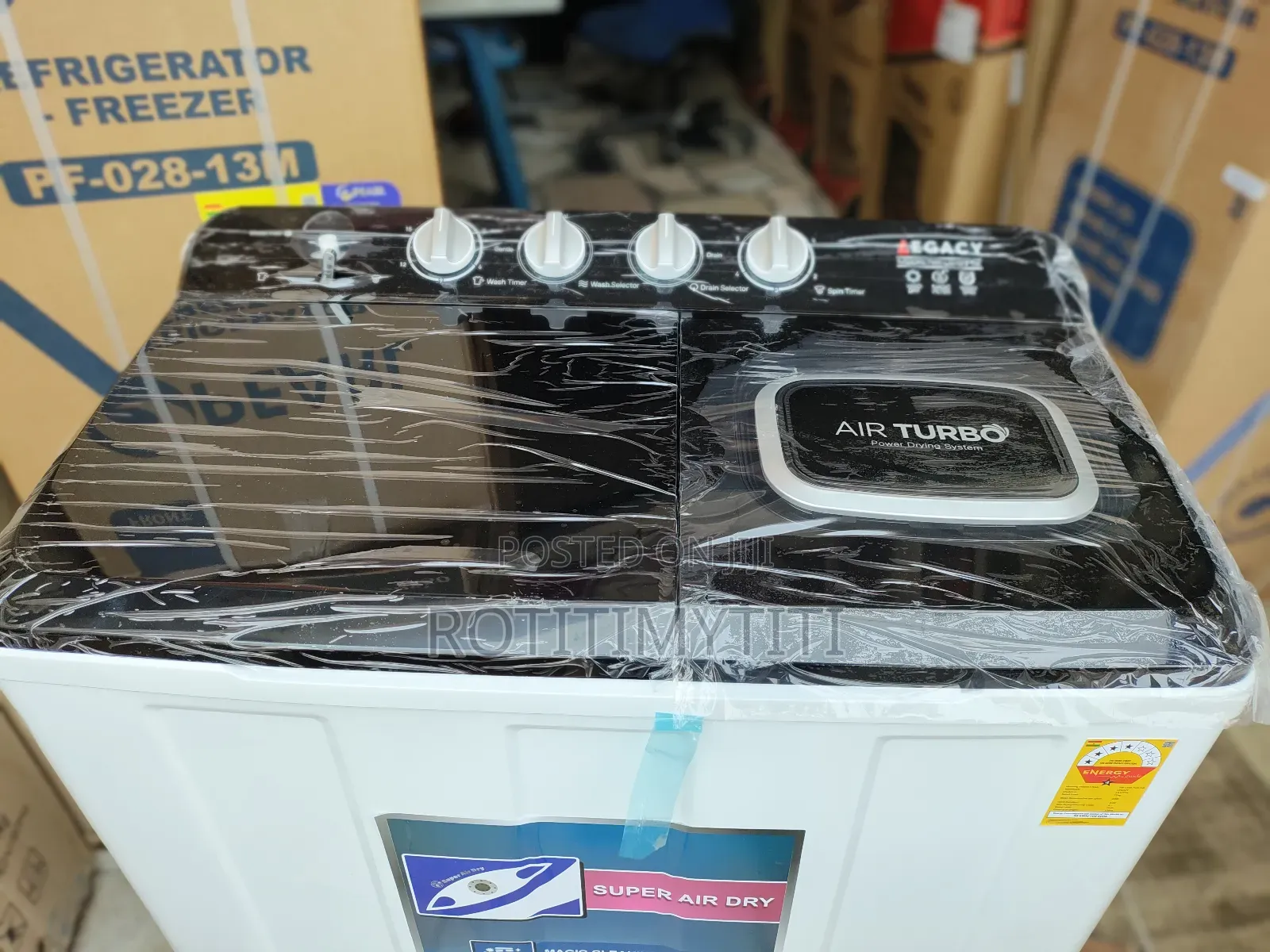 Very Efficient 12kg Legacy Washer