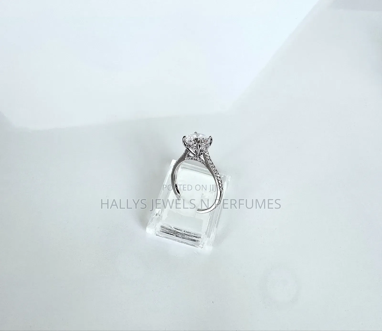 Sterling Silver Zirconia Engagement, Promise Ring