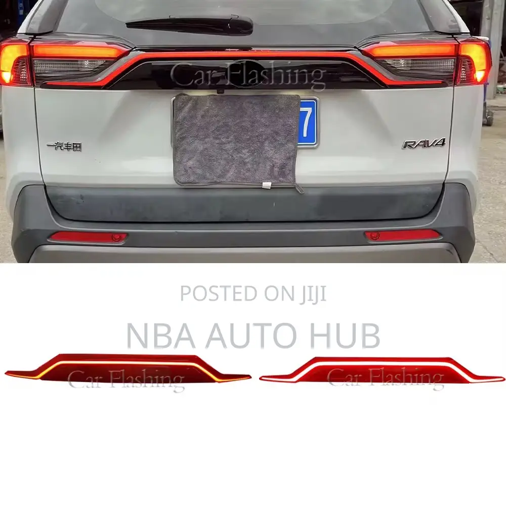 Toyota Rav4 Tail Gate Chrome Led Light From 2019 -2024