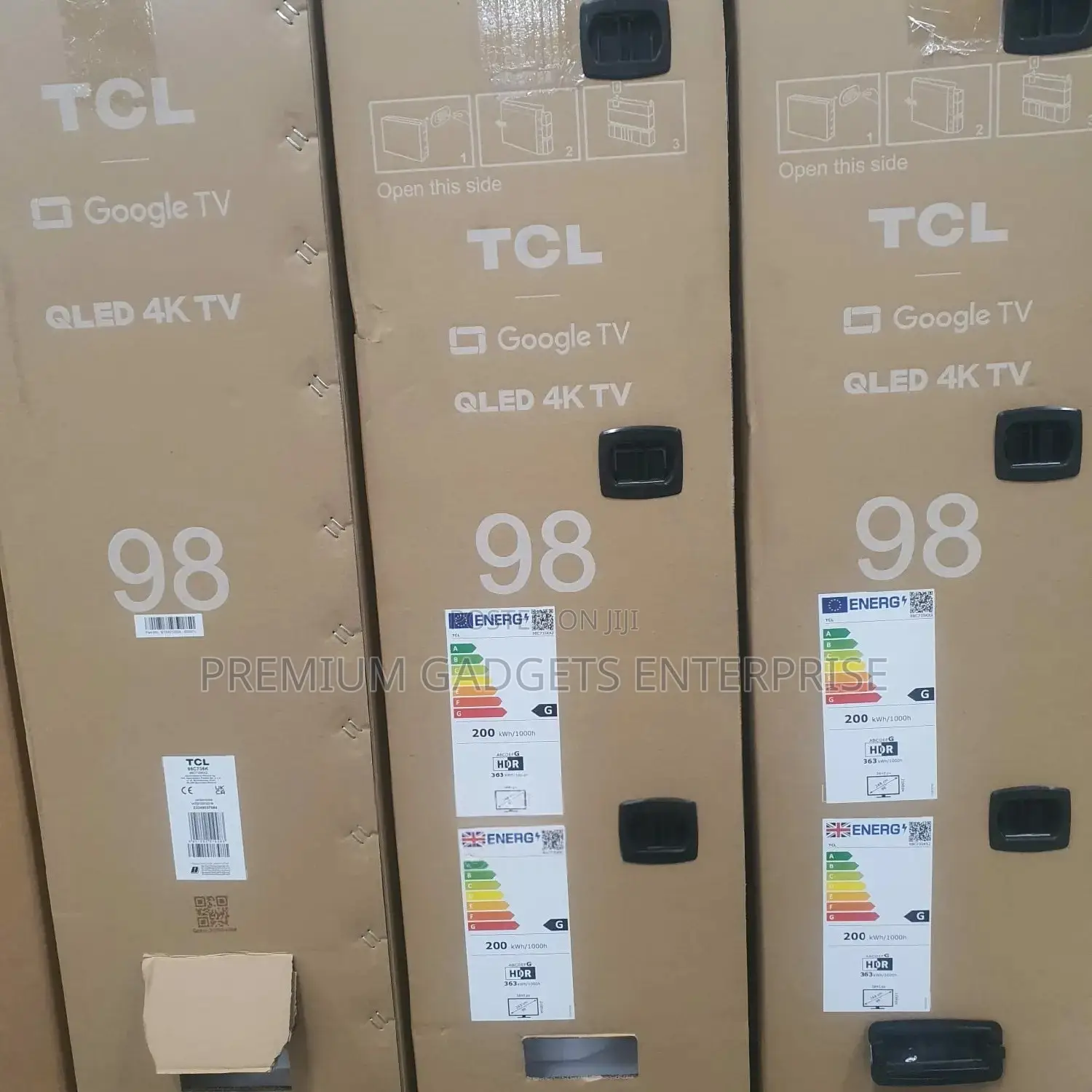 Tcl 98 Inches 4k Ultra Hd Smart Qled Google Tv 98p8k |