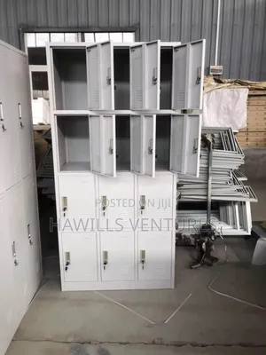 12- Compartment Storage Unit Suitable for Schools and Offices.