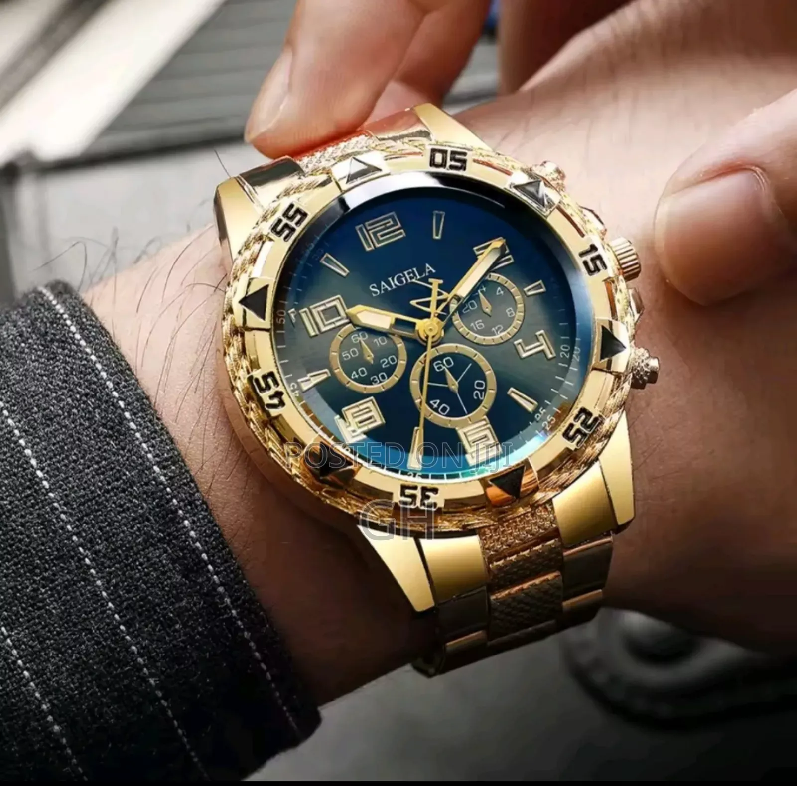 Geneva Golden Watch