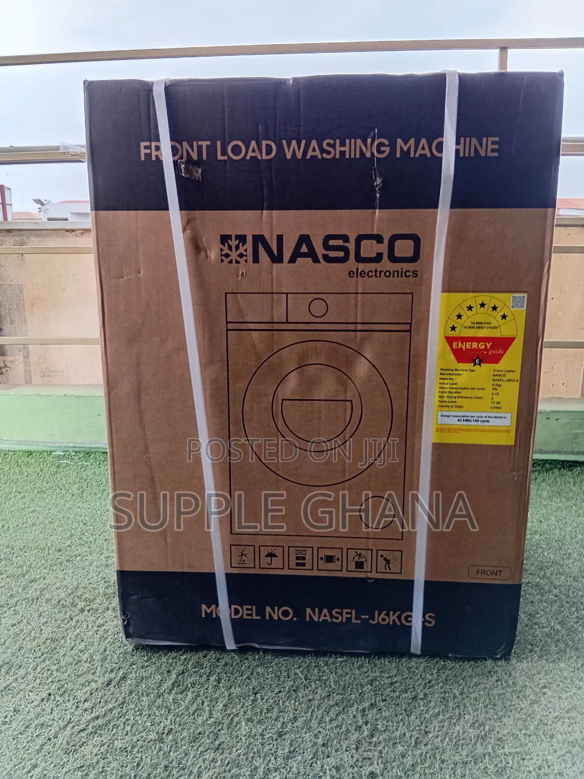 Nasco Electronics 6.0kg Compact Washing Machine