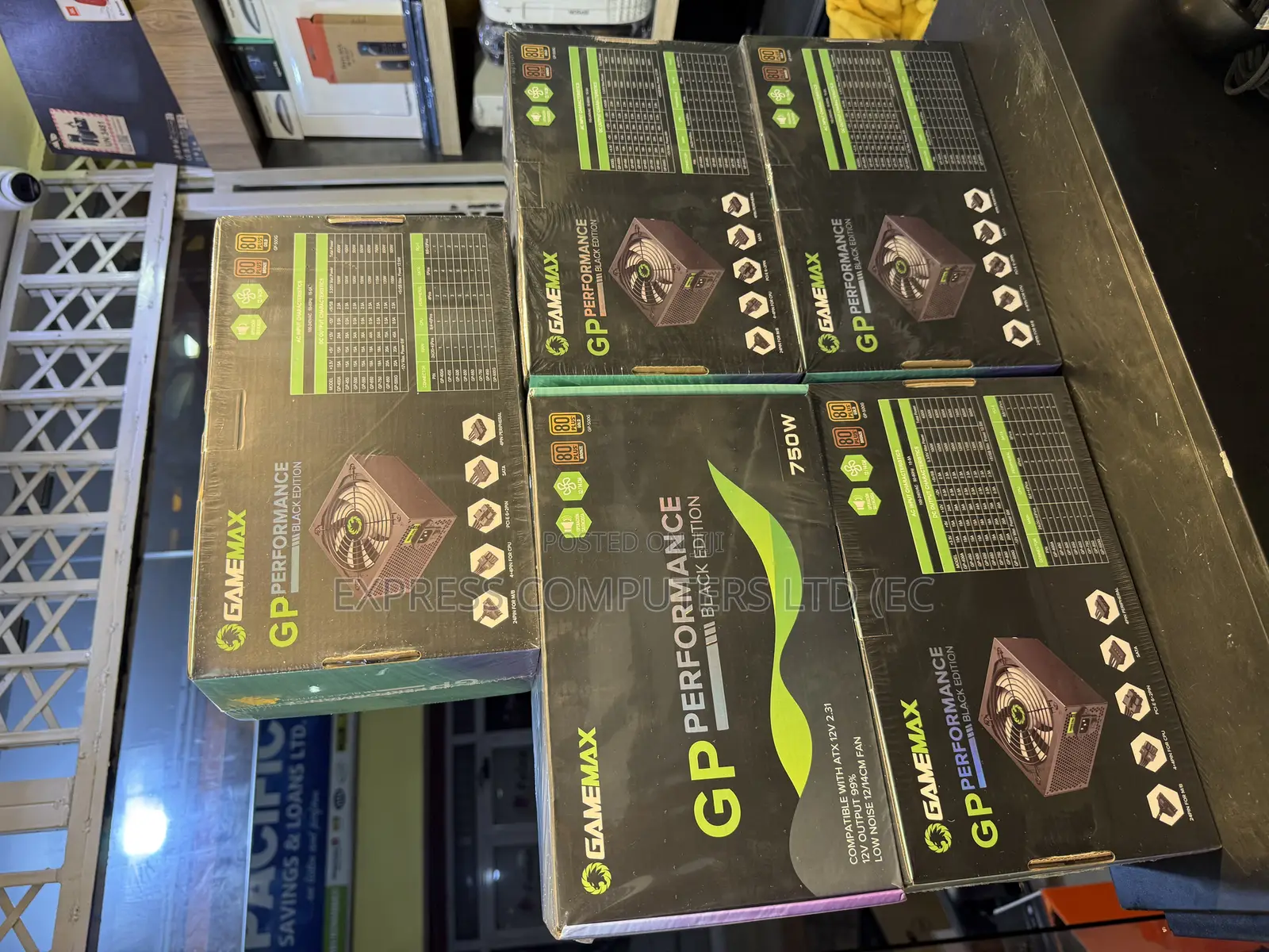 Gamemax 750w Gaming Power Supply 80plus Gold Certified Gp Performance