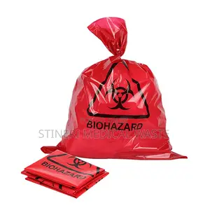120l Red Bin Liners