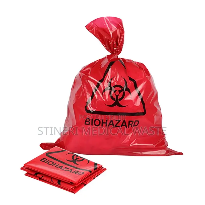 120l Red Bin Liners