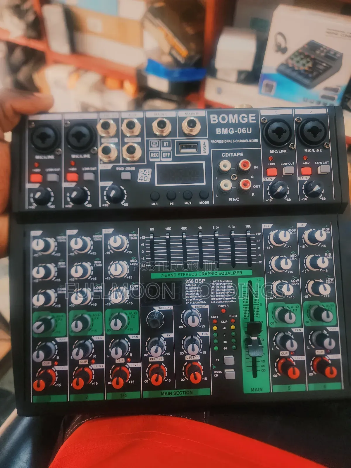 Bomge 6 Channels Professional Mixer