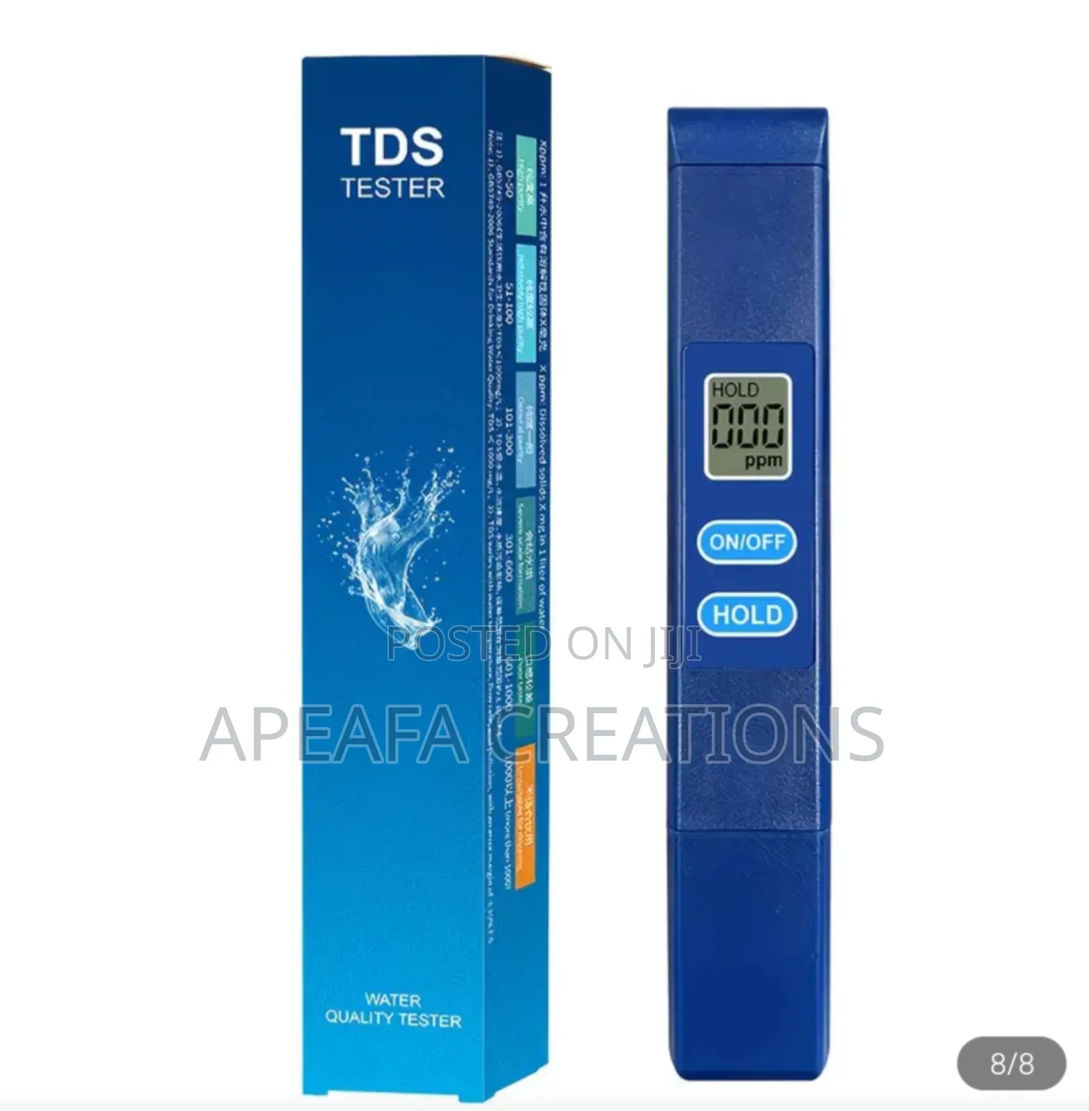 TDS Water Quality Testing Pen