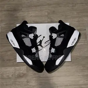 Original Nike Air Jordan 4 White Thunder