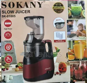 Sokany Slow Juicer-800w High Power(Sk-01005)