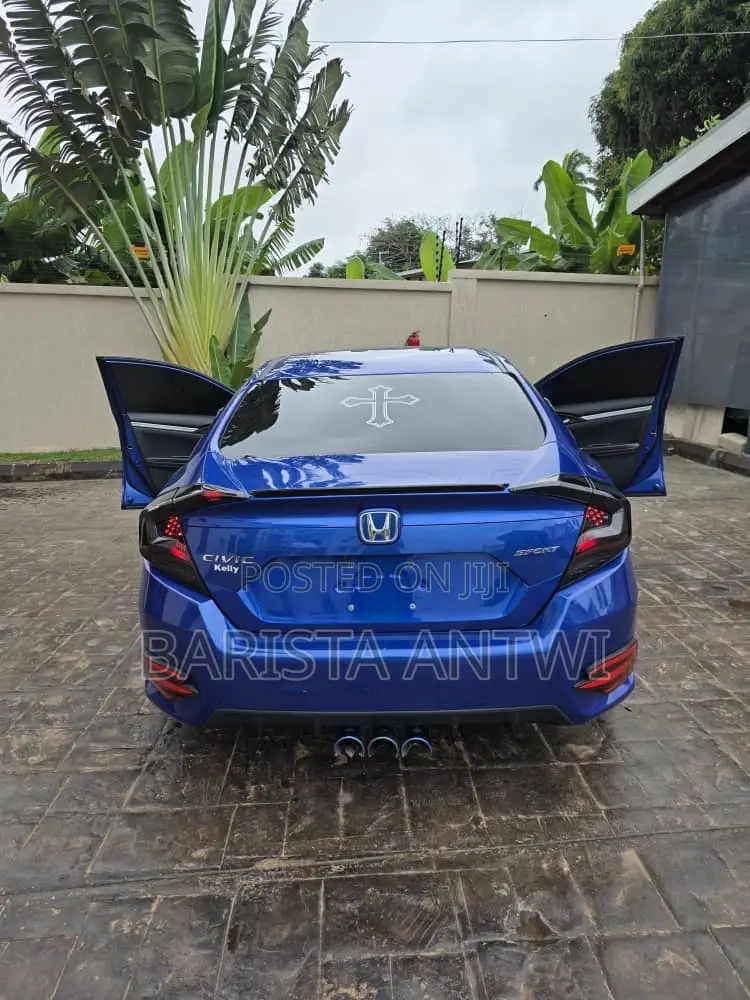 Honda Civic Sport Sedan 2019 Blue