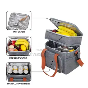 Dual Compartment Insulated Bag