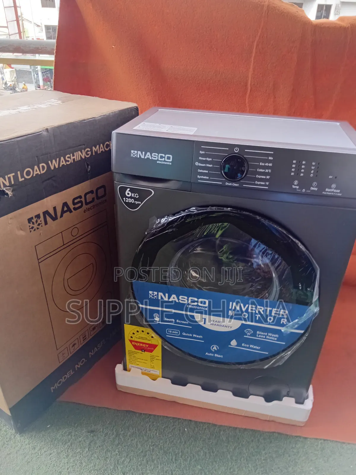 Nasco 6.0kg Single Tub Washing Reliable Cleaning Washing Machine