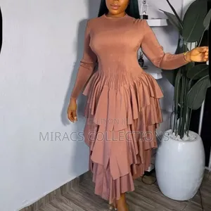 Elegant Peachy Tiered Elegance