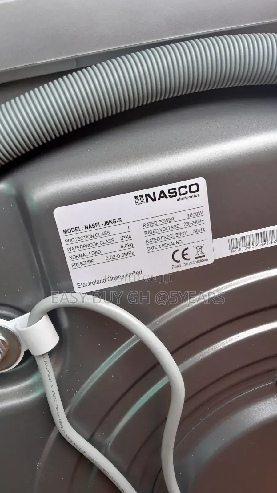 Eco Water Washing Machine, 6kg Inverter Washing Machine