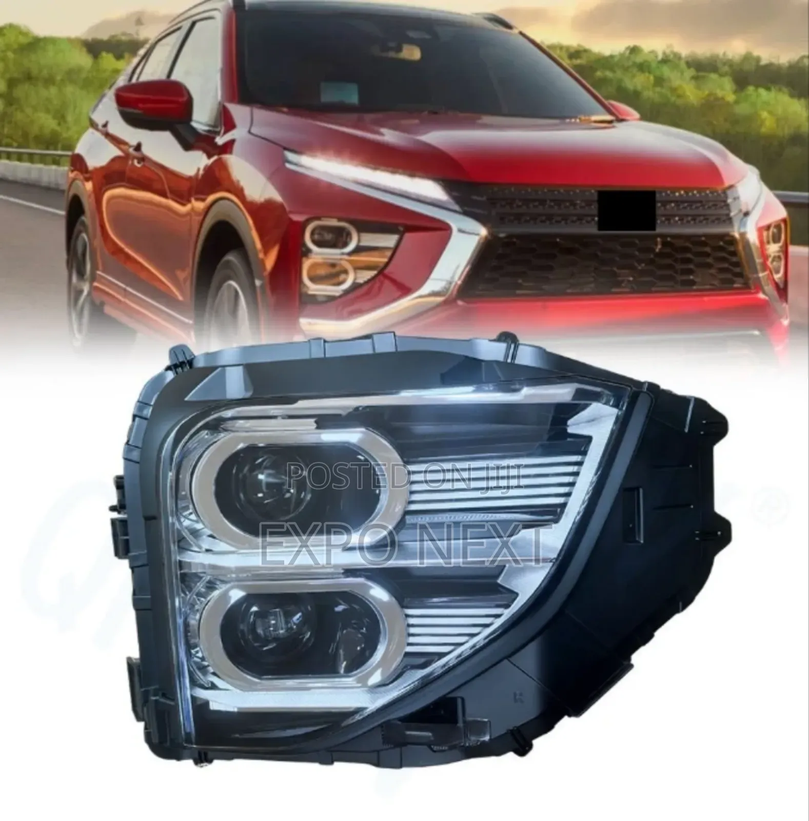 Mitsubishi Eclipse Cross 2022'-2023' Front Led Headlights
