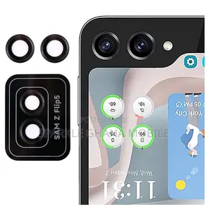 Samsung Galaxy Z Flip 5 Camera Lens Protector(Black)