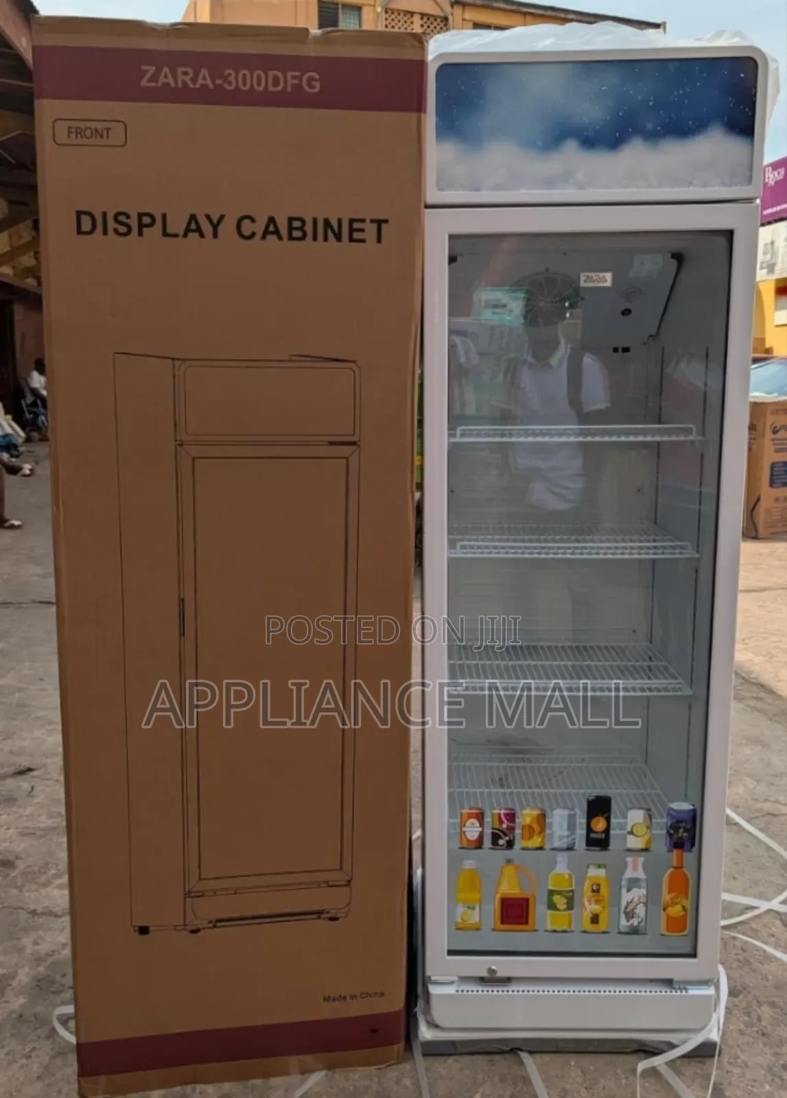 Zara Fridge Showcase/Display 300l