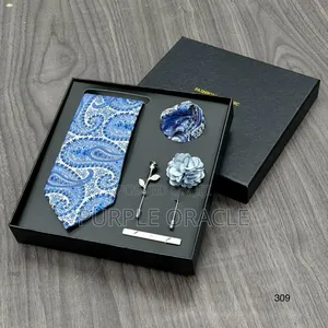 Men's Paisley Necktie Gift Set