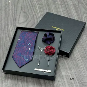 Men's Paisley Necktie Gift Set