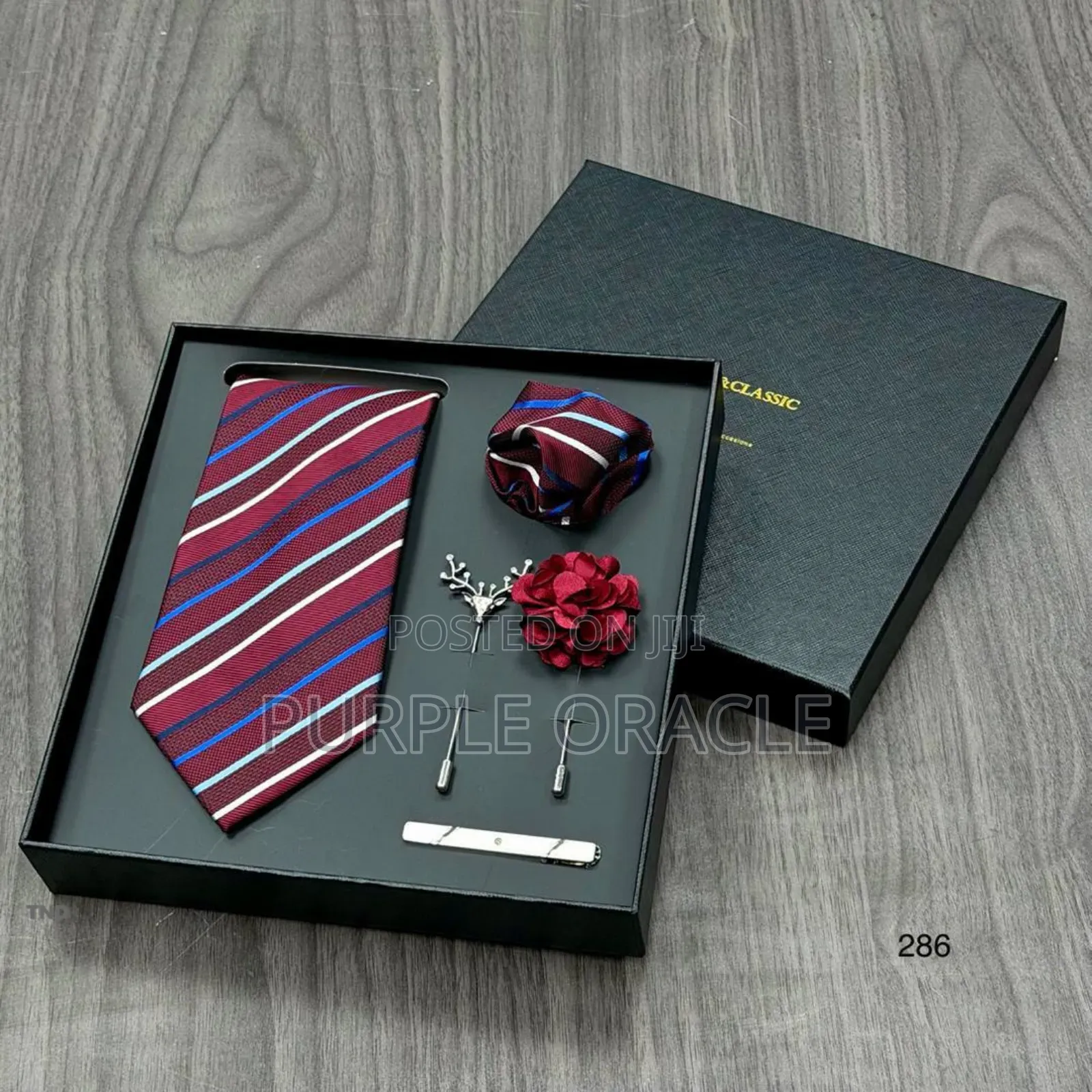 Men's Paisley Necktie Gift Set