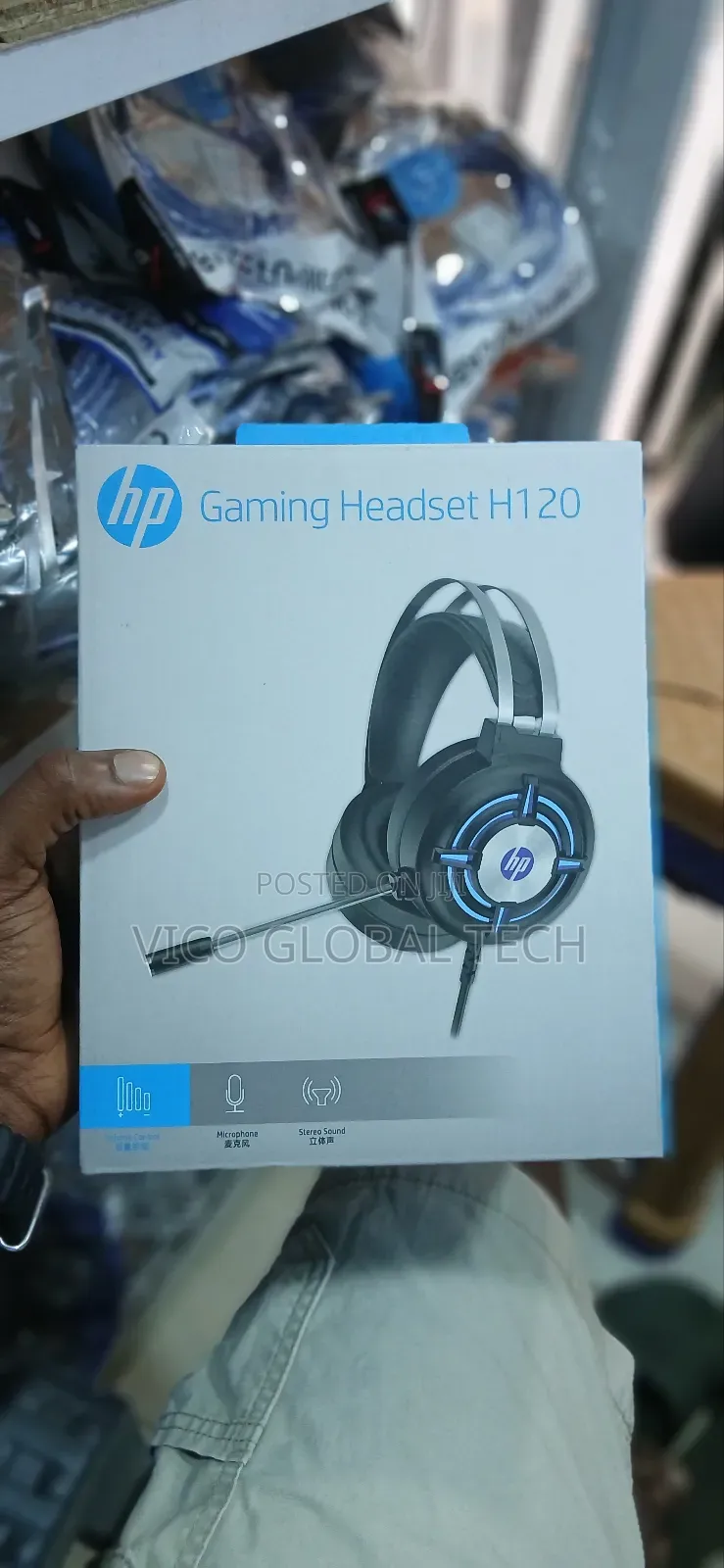 Gaming Headset With Usb/Aux Pin