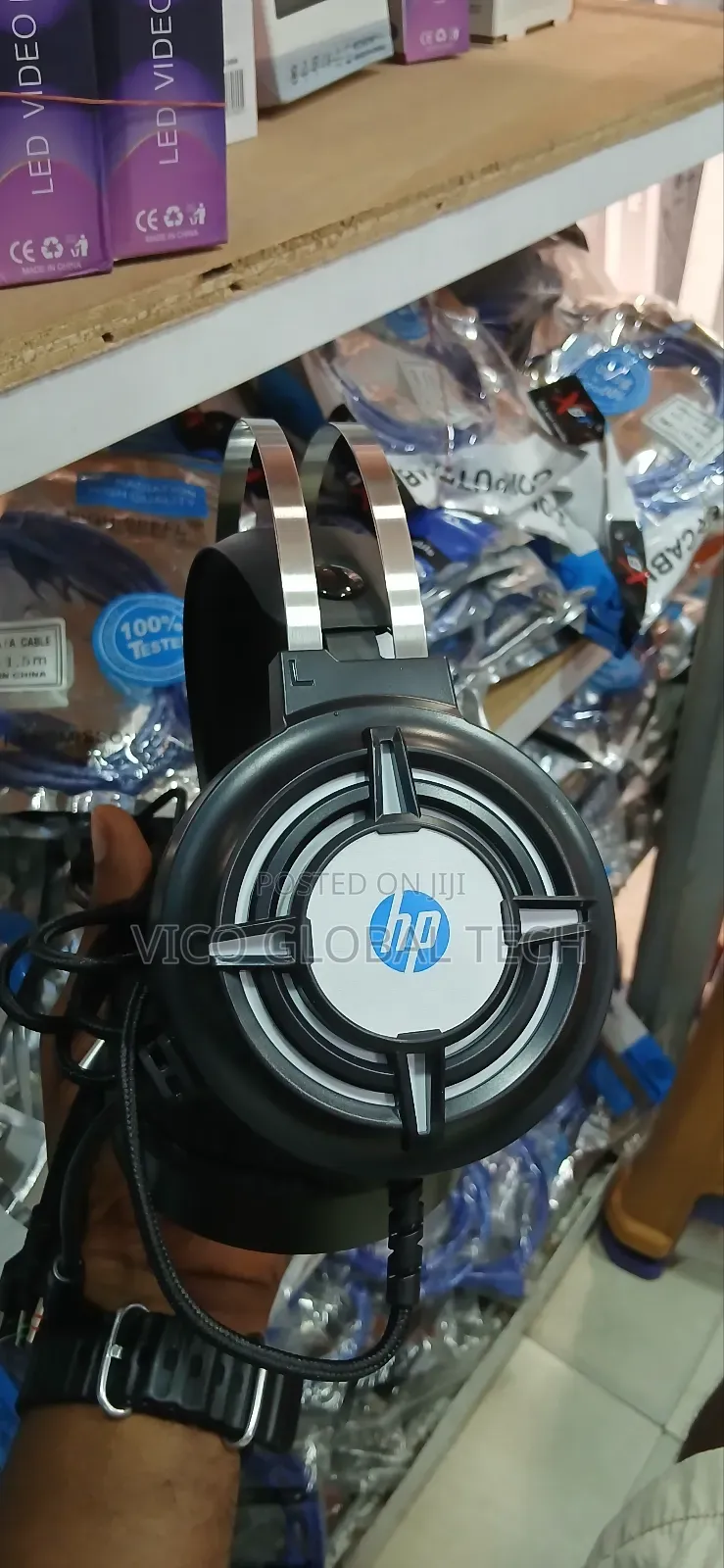 Gaming Headset With Usb/Aux Pin
