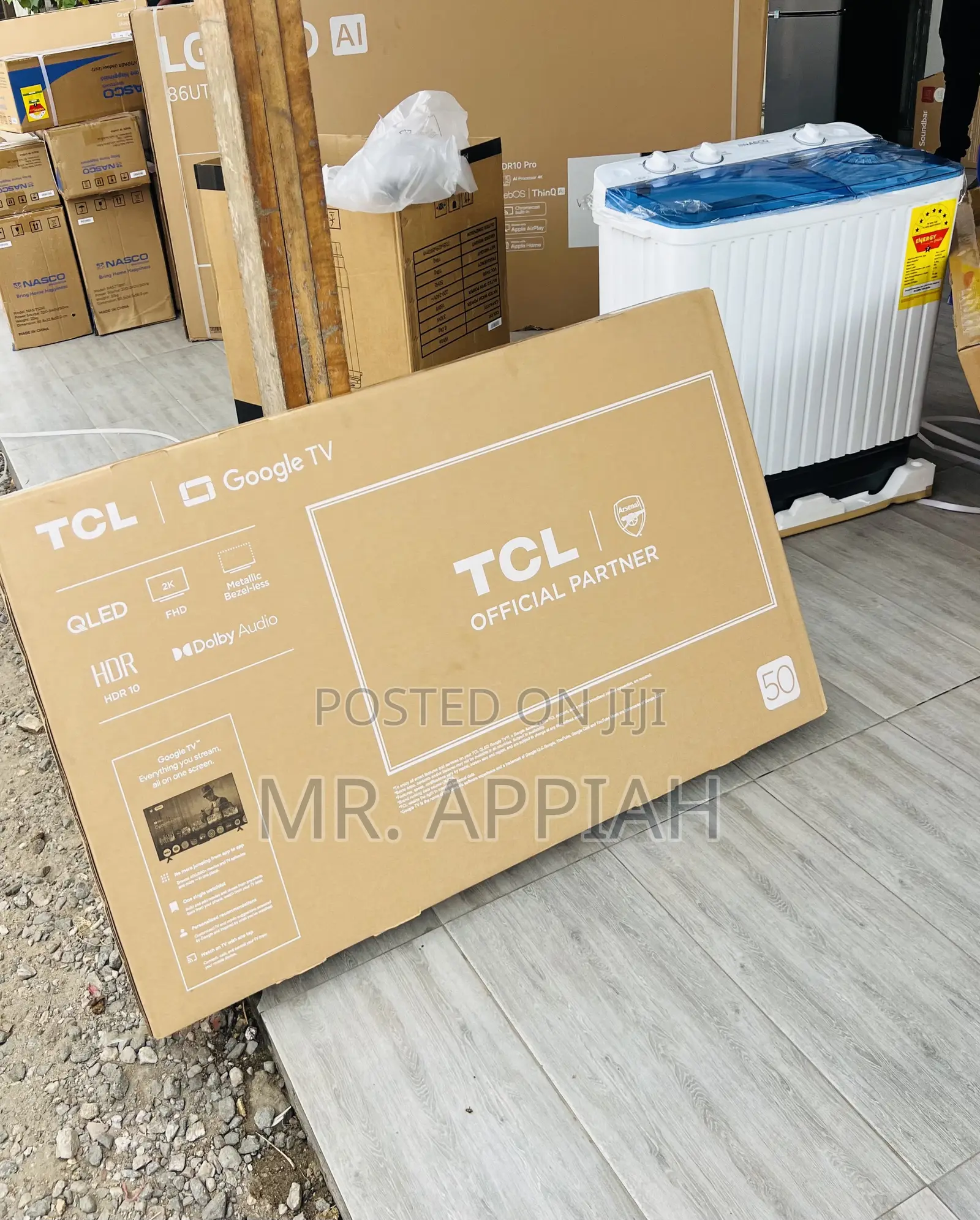 Choose Durable TCL-50s5k 50 Inch Qled Smart Satellite Android Tv.