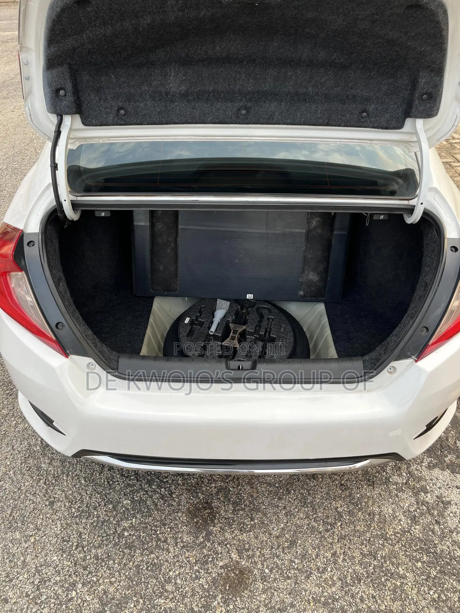 Honda Civic EX Sedan 2019 White