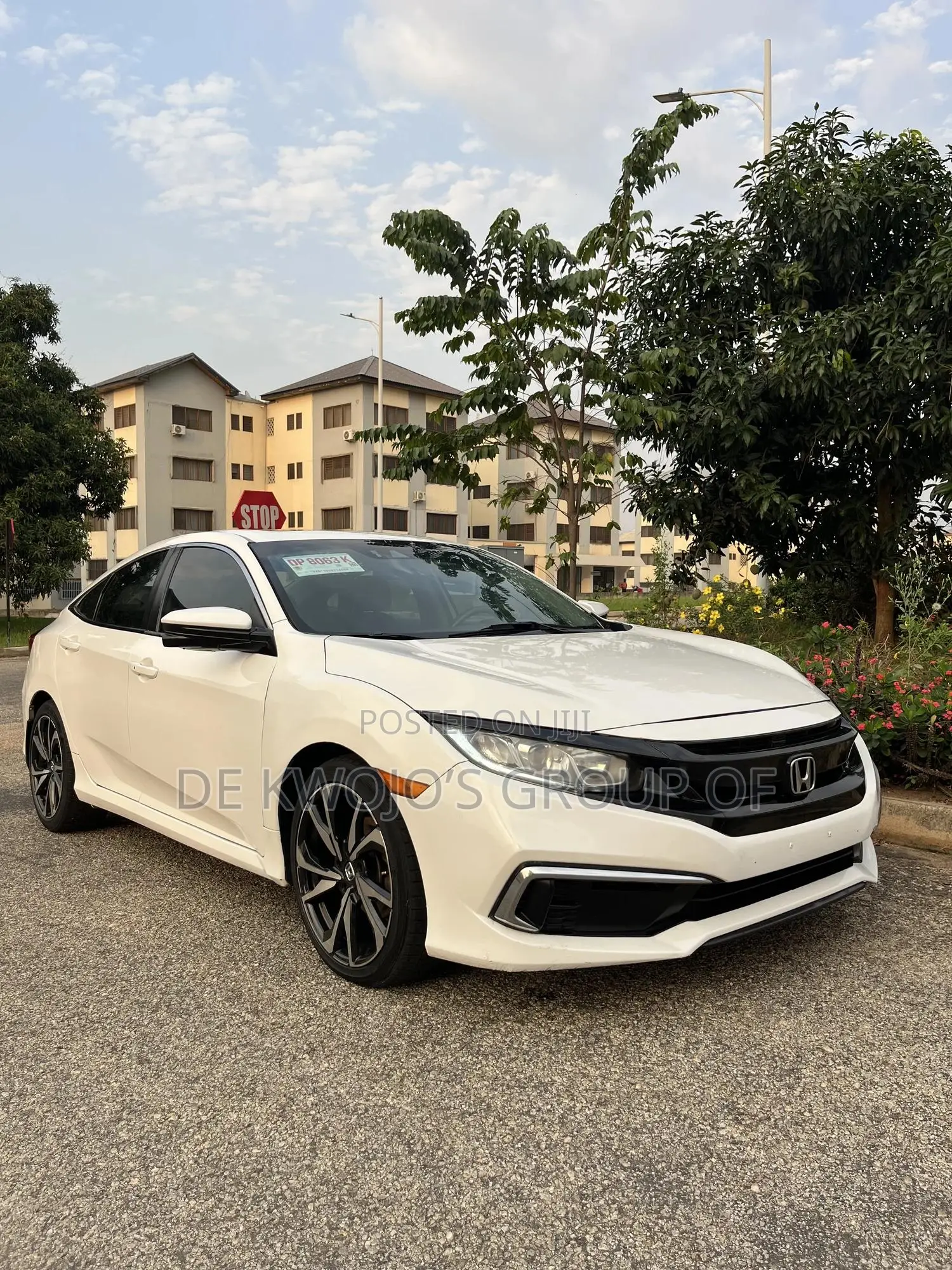 Honda Civic EX Sedan 2019 White