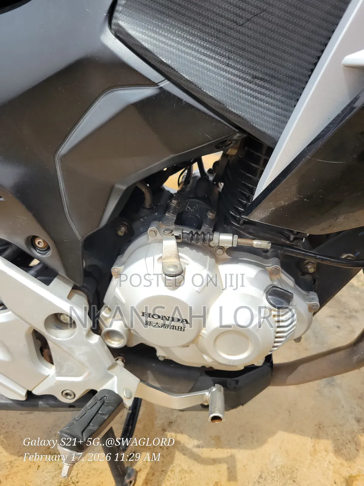 Honda CBX 2022 Black