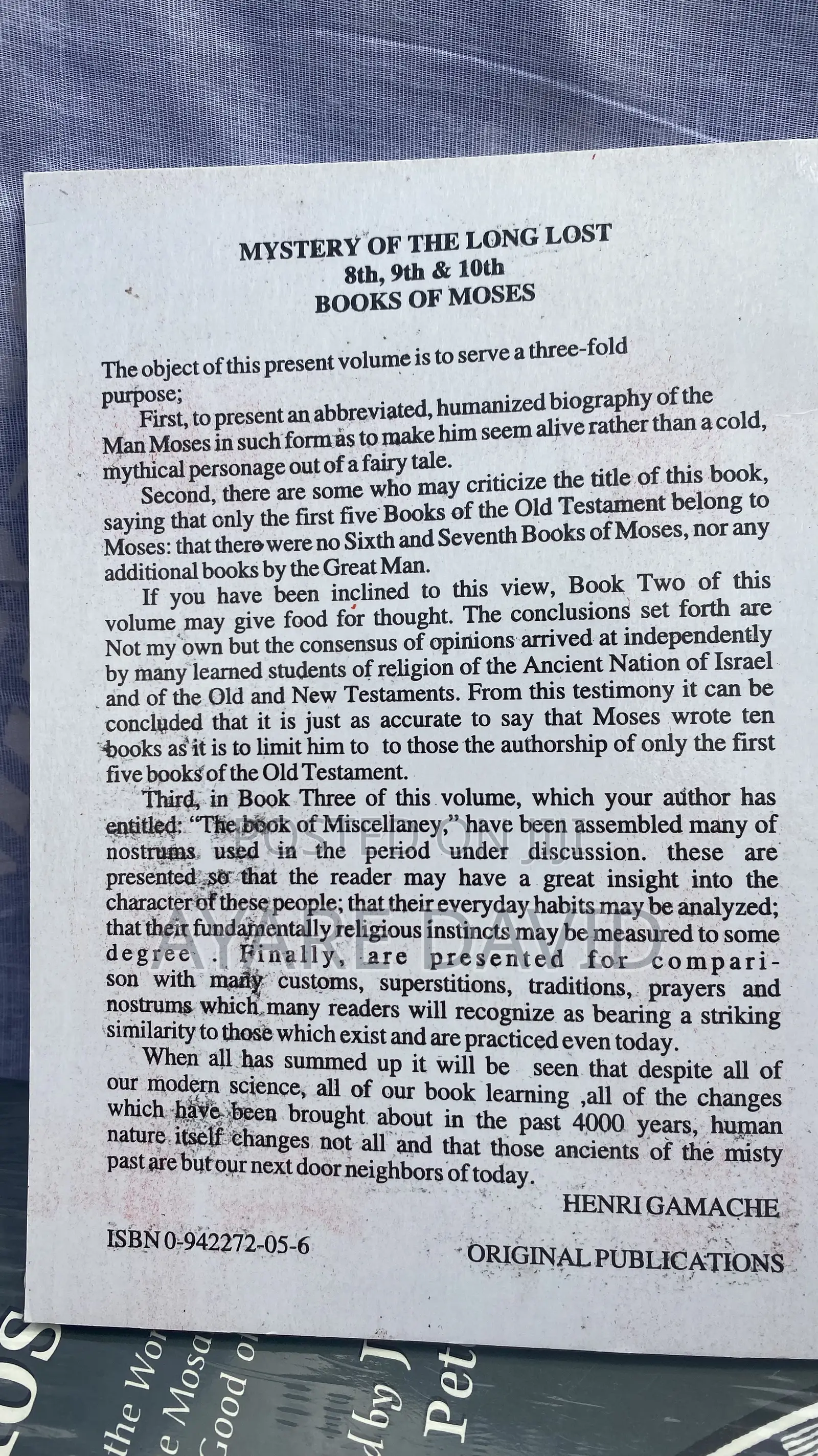 Eight, Ninth and Tenth Books of Powers