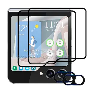 Samsung Z Flip 5 Black Edge Glass Protector