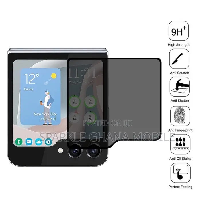 Samsung Galaxy Flip 5 Privacy Glass Protector