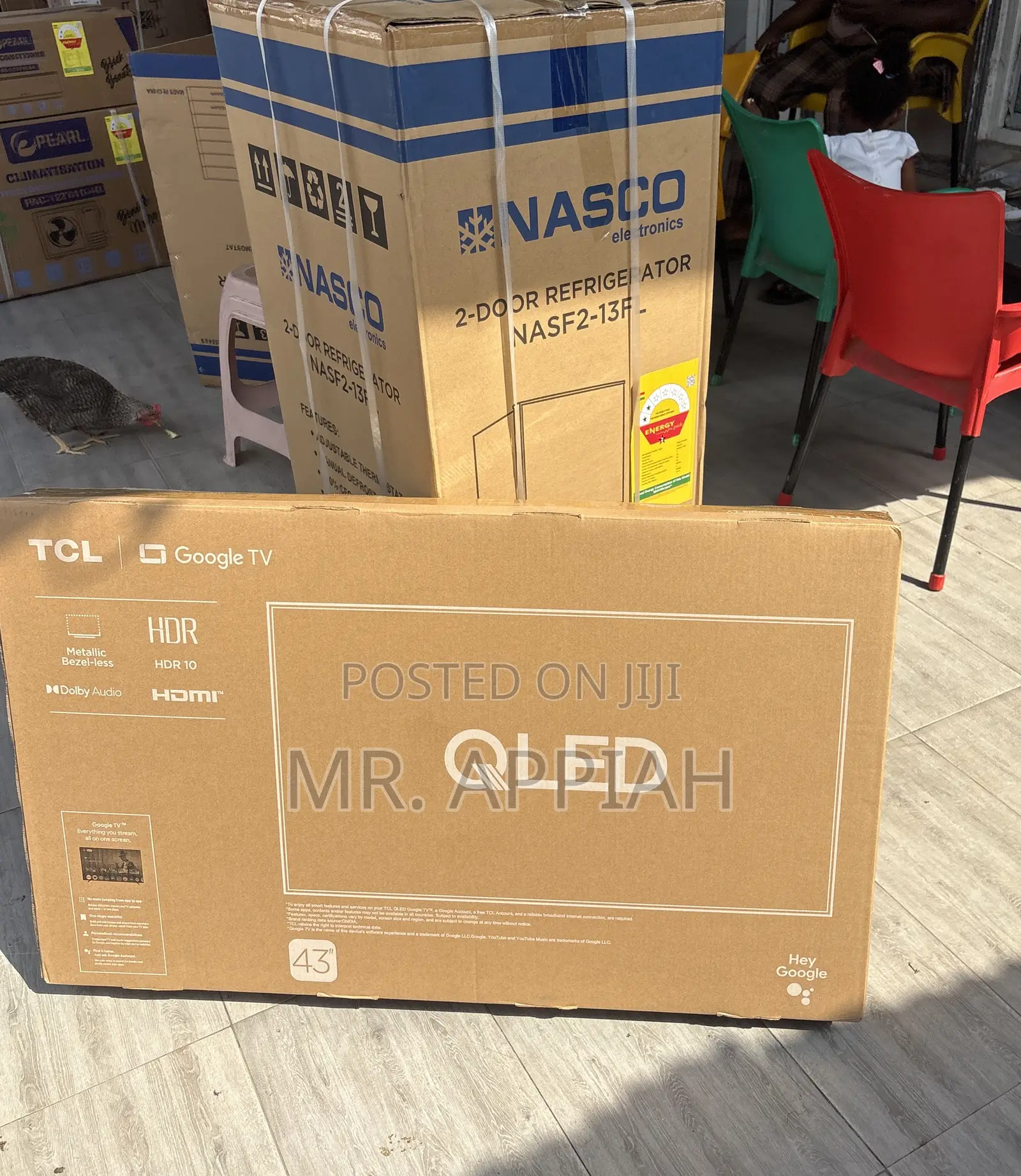 Brand New Tcl 43s5k 43” Smart Satellite Android Tv(2025 Model)..