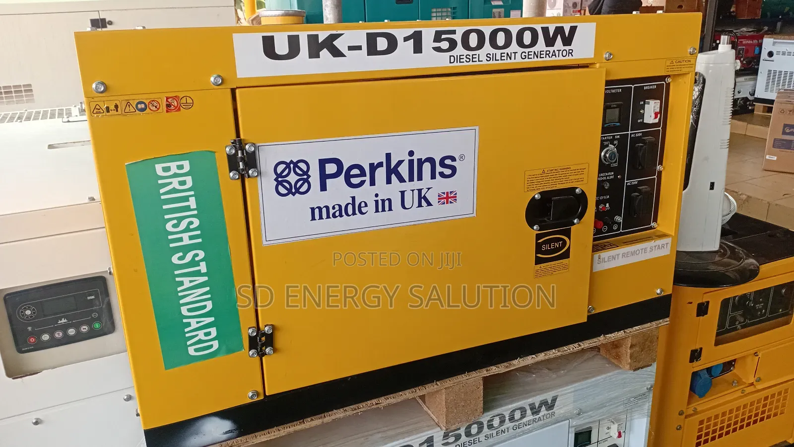 Strong and Efficient Generator 15kva Perkins Genset