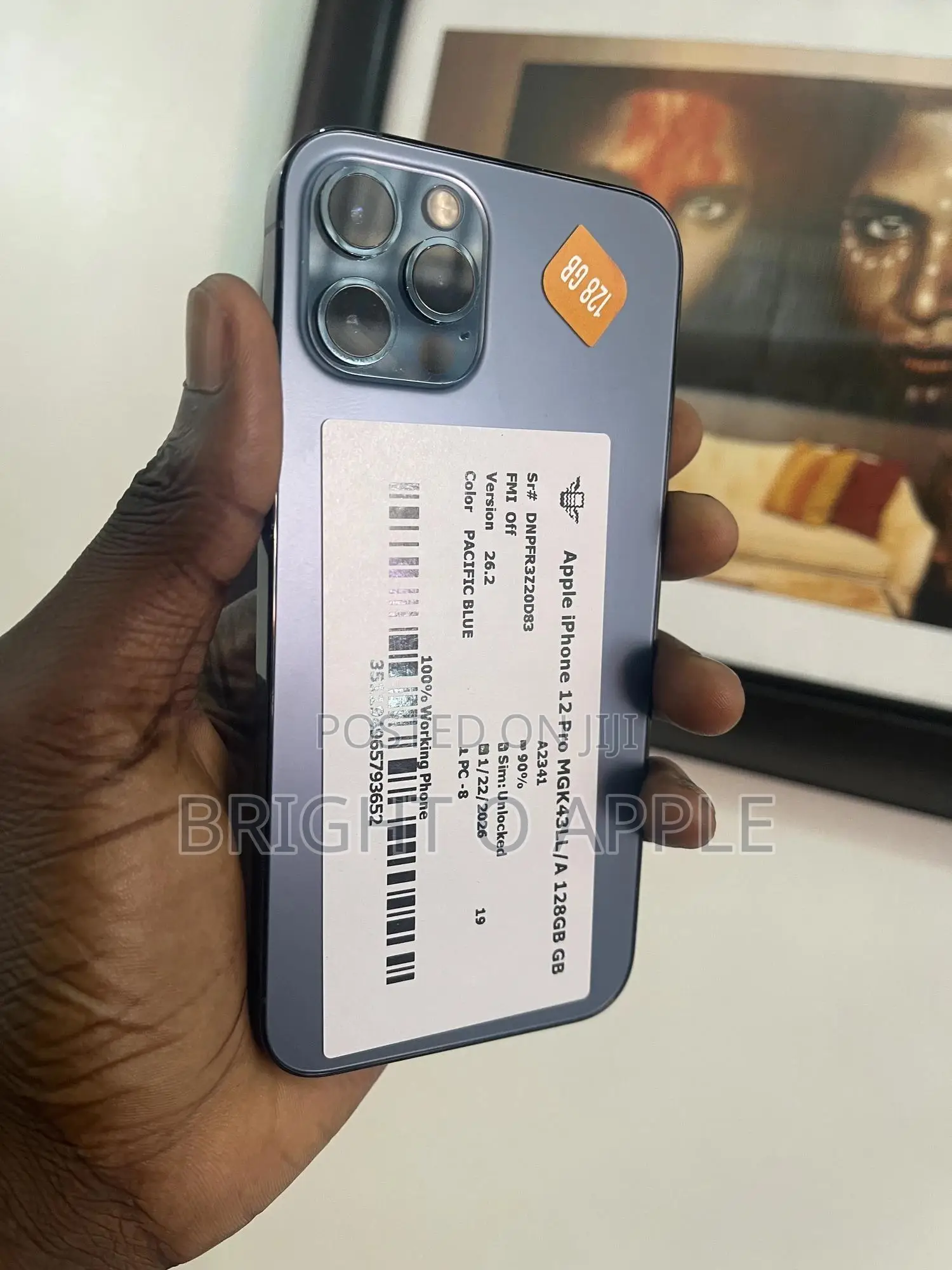 New Apple iPhone 12 Pro 128 GB Blue