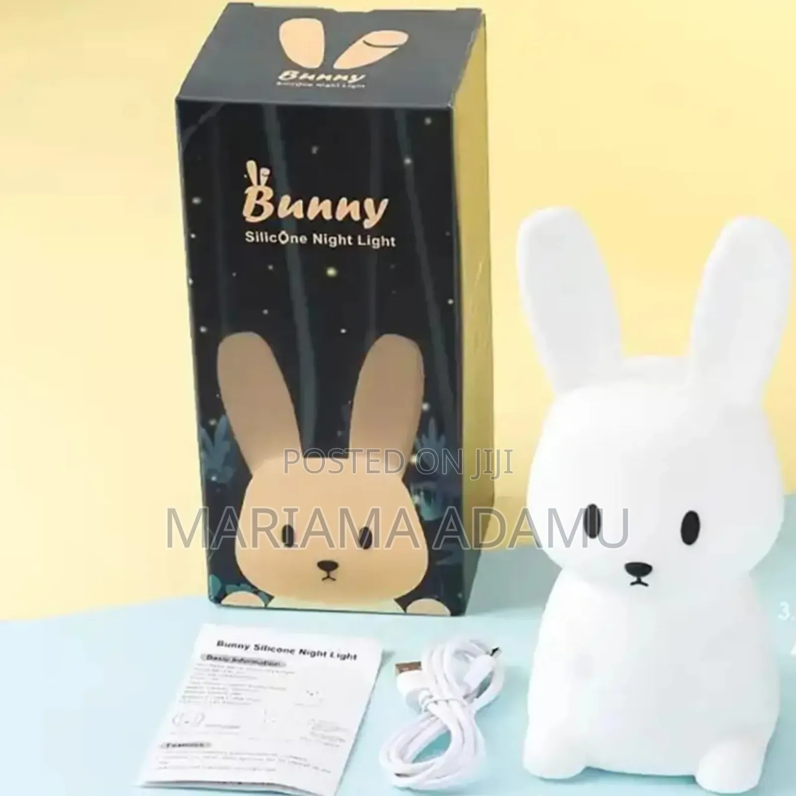 Bunny Silicone Night Light