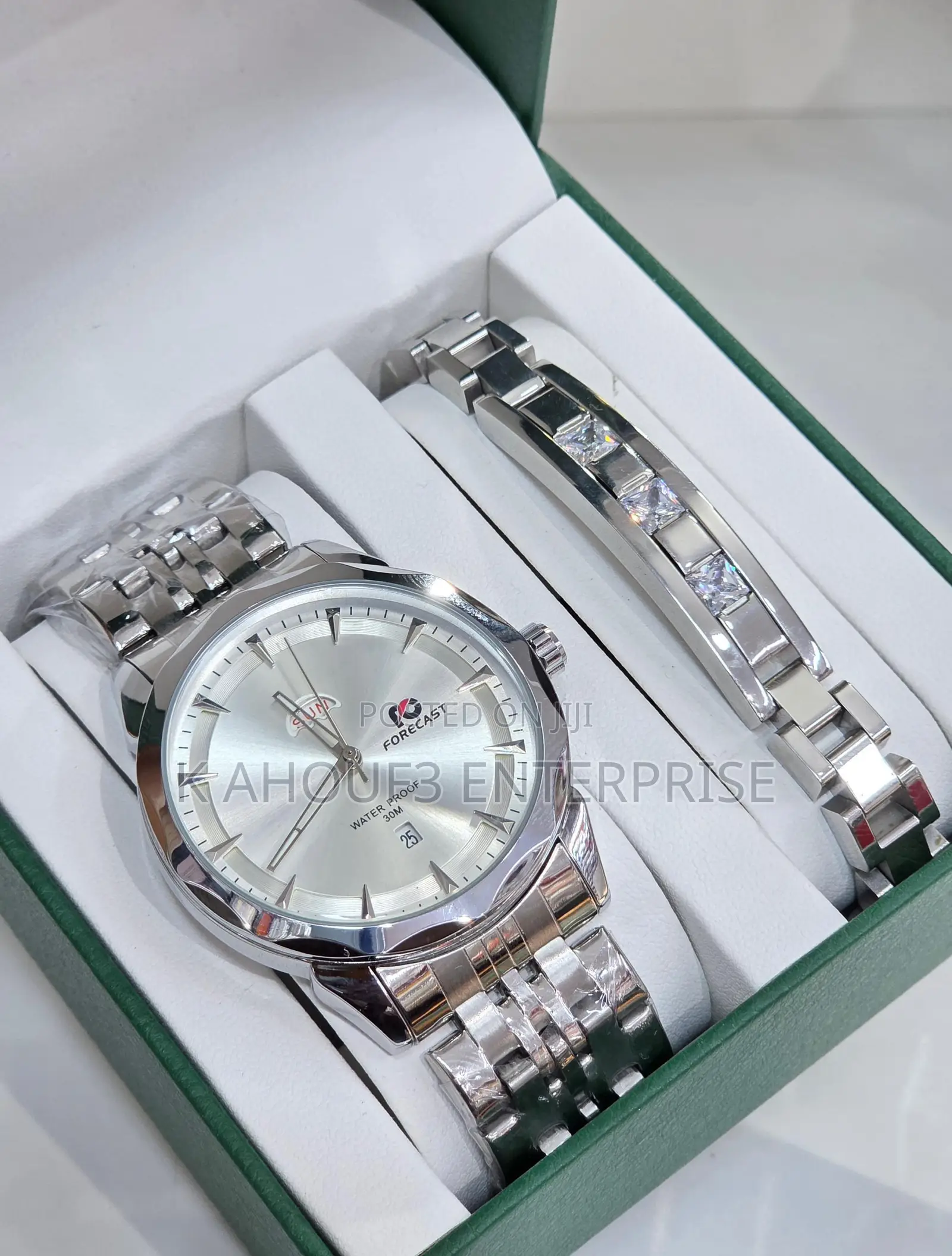 Men’S Watch With Bracelet Available