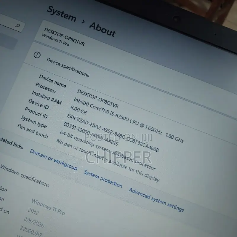 Laptop HP 15 8GB Intel Core I5 SSD 256GB