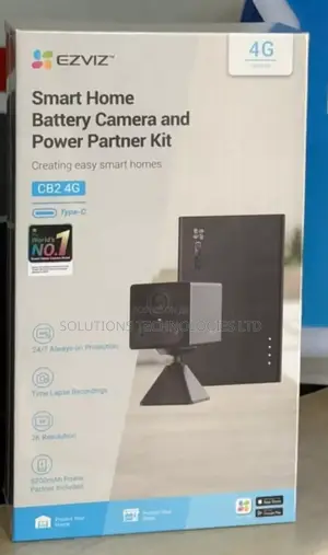 Ezviz Cb2 4g and Power Partner Kit
