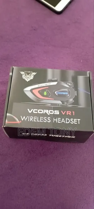 Vcoros Vr1 Is A Wireless Motorcycle Helmet Headset