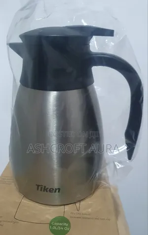 1l Thermal Coffee Carafe Jug, Stainless Steel Insulated Vacuum Pot