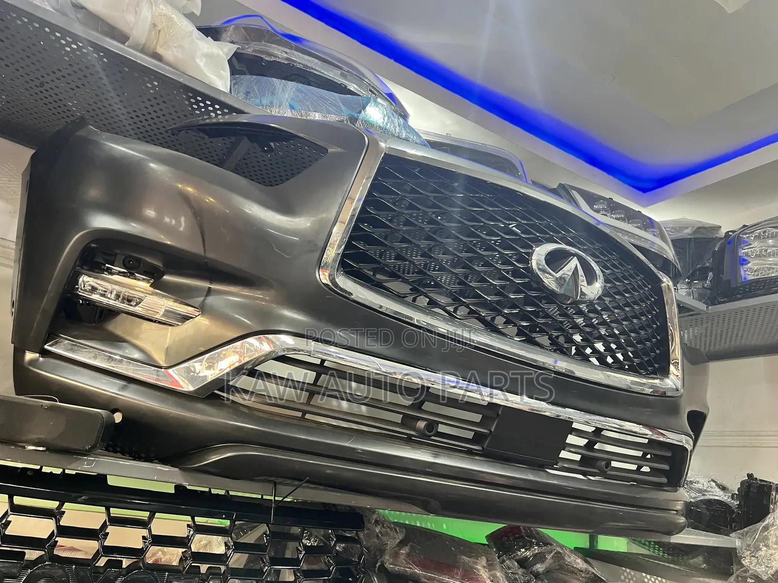 2019,2020,2021,2022,2023,2024 Complete Front Bumper For Infinity Qx80