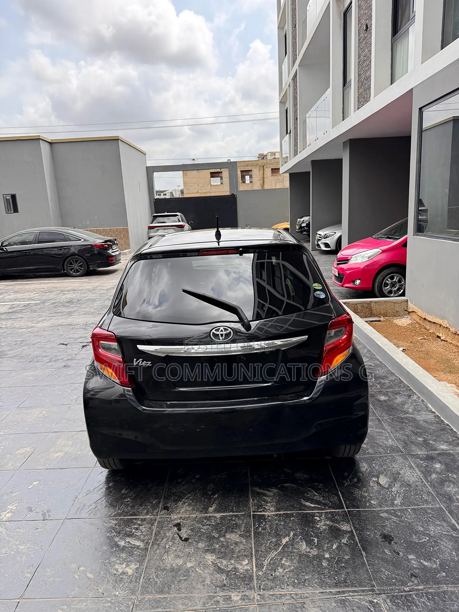 Toyota Vitz 1.5 FWD 3dr 2015 Black