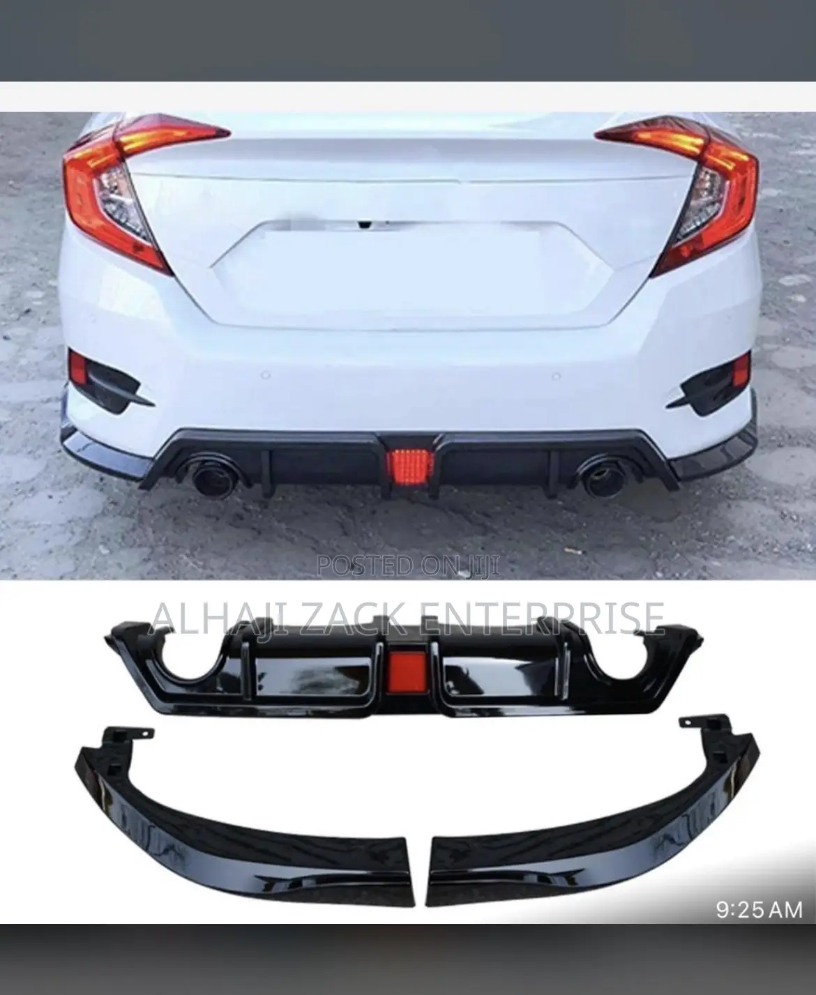 Honda Civic 2016-2019 Original Diffuser