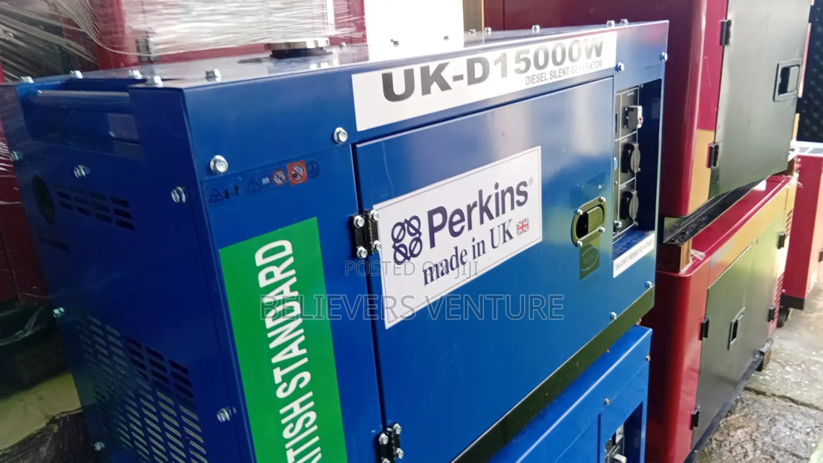 Perkins Powered 15kva Diesel Generator Uk