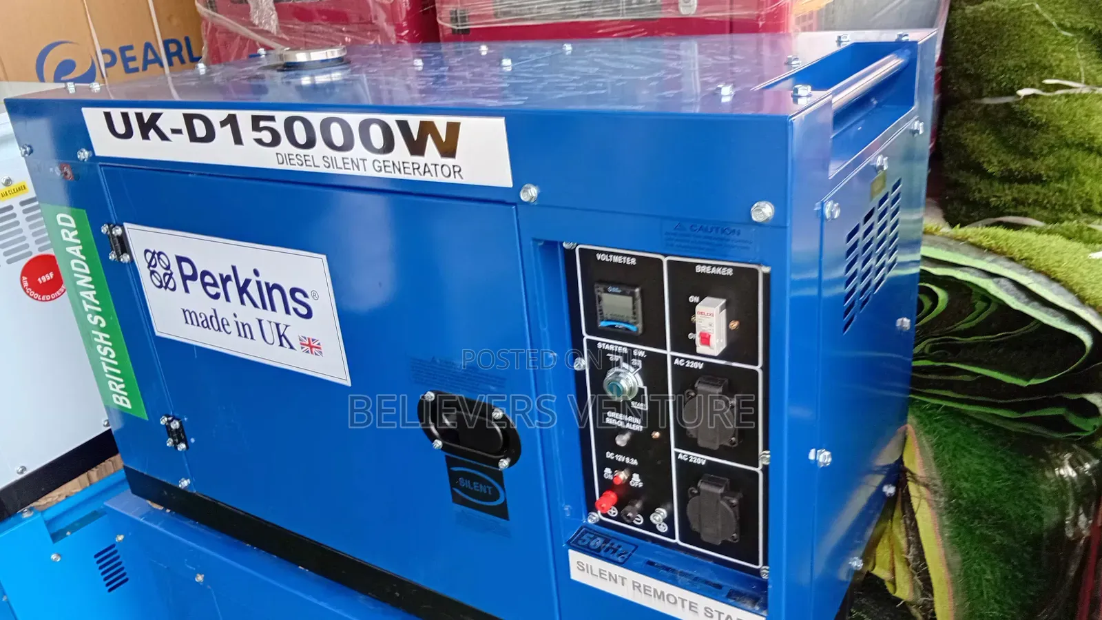 Uk Built Perkins Generator – 15kva Capacity