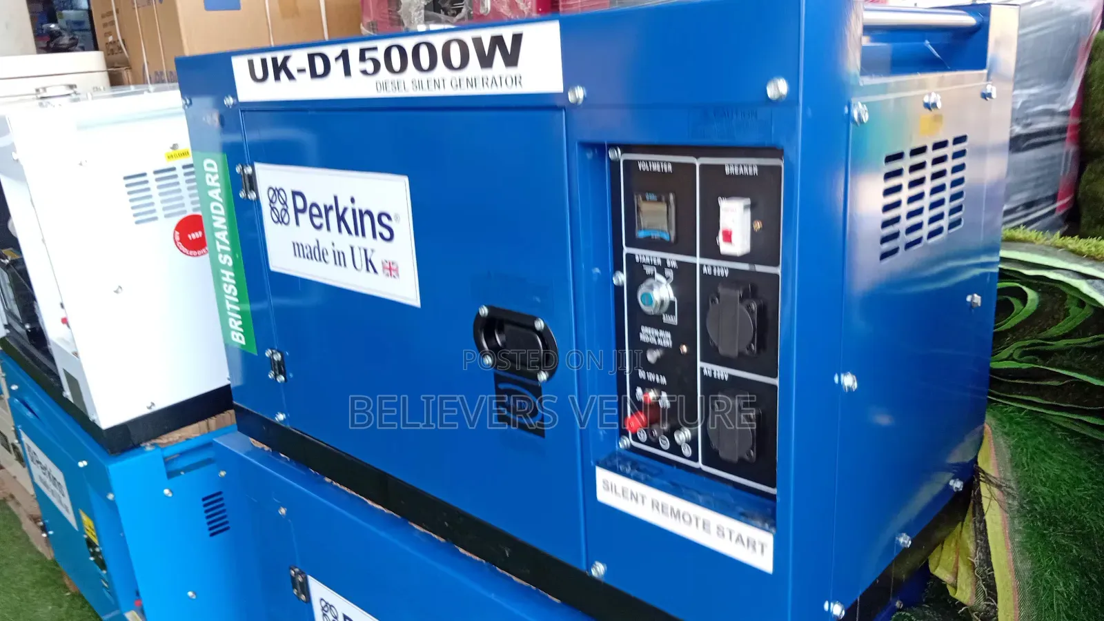 Original 15kva Perkins Power Generator Uk